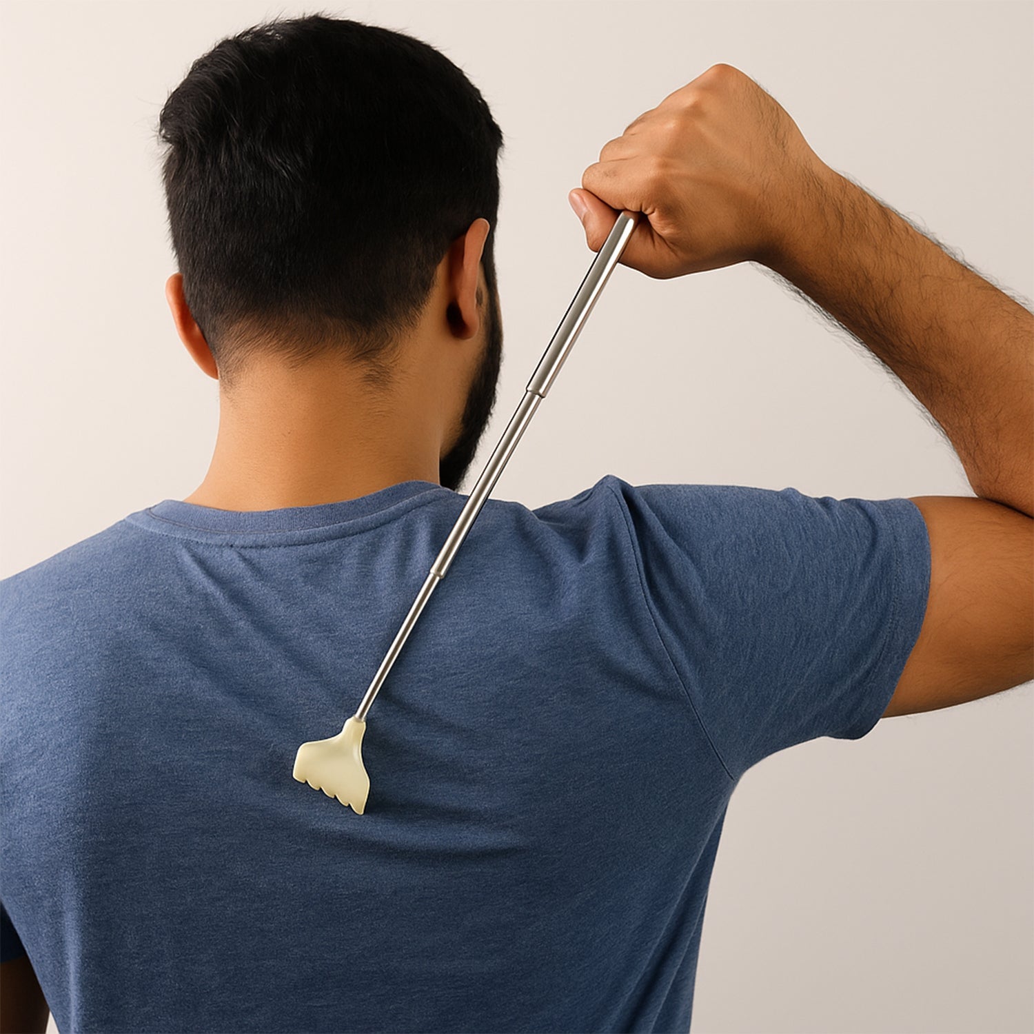 Telescopic Back Scratcher with Plastic Claw (1 Pc) Telescopic Back Scratcher with Plastic Claw (1 Pc)